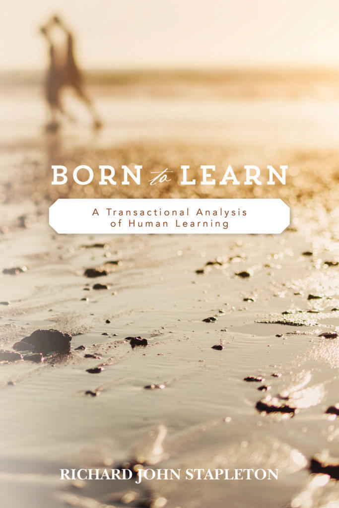A book cover with the title of " born to learn ".